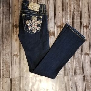Miss Me Jean's Size 25 Slim Boot Cut